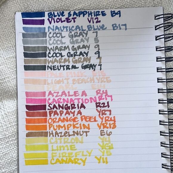 ARTSMITH Illustration Markers (24 Markers!) Dual Tip Artist Drawing Professional - Picture 8 of 8